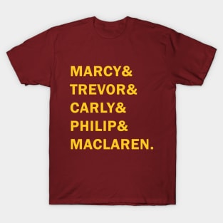 Travelers - Marcy & Trevor & Carly & Philip & MacLaren T-Shirt